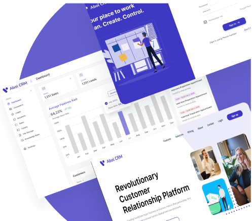 CRM Platform design preview